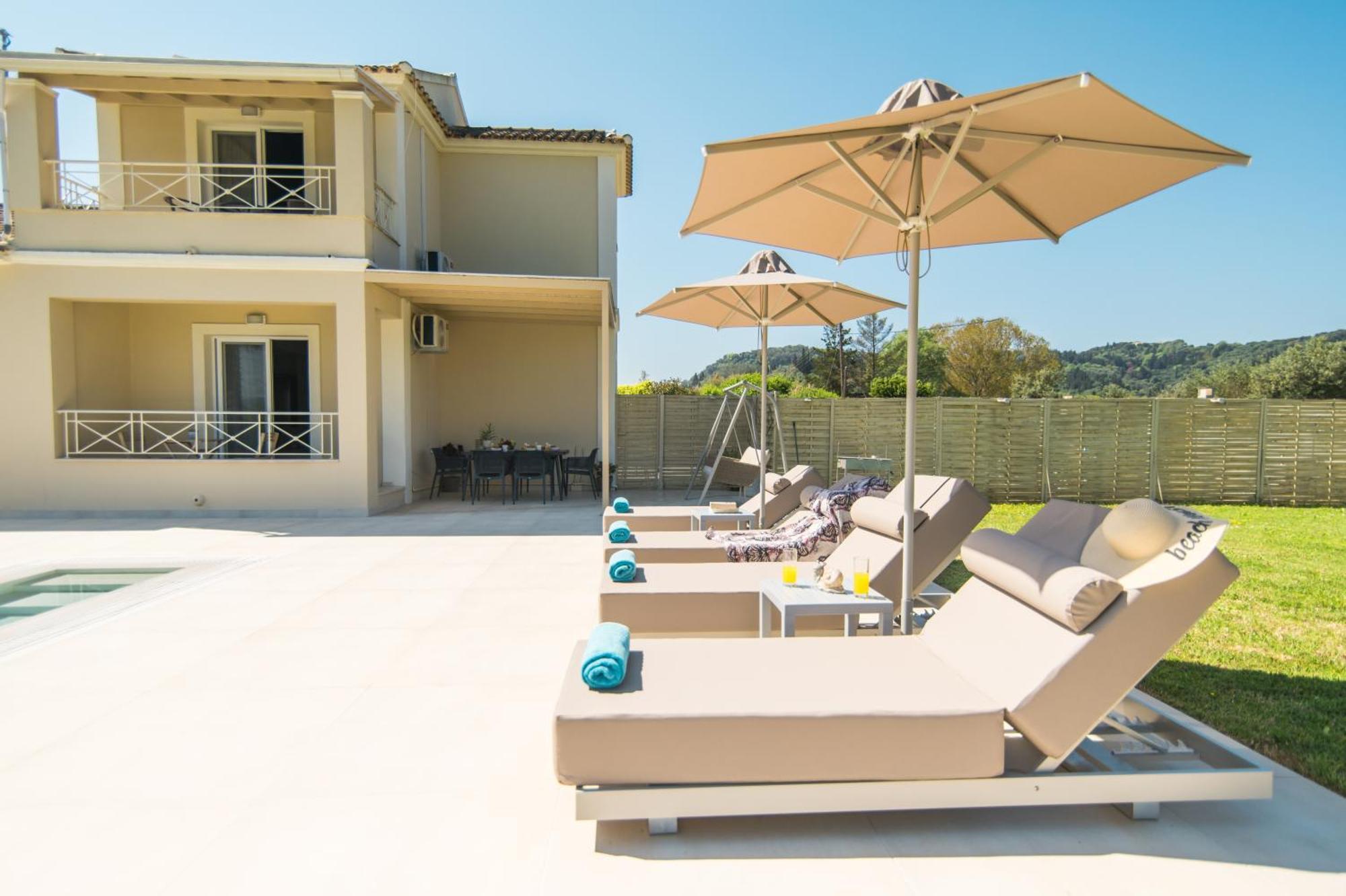 My Corfu Luxury Villa With Private Pool Sidari  Ngoại thất bức ảnh